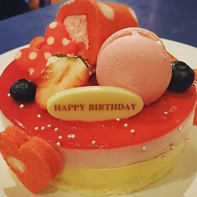 バースデープレートも注文できる！