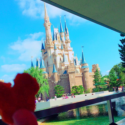 シンデレラ城も見える！