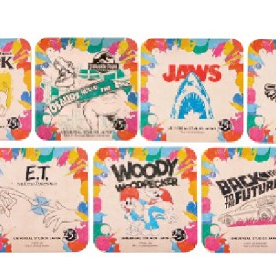 25周年コースターは1メニューにつきランダムで1枚もらえる