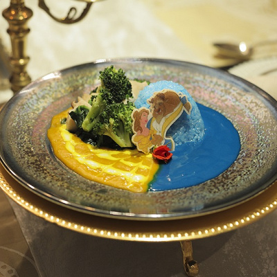 夜空のクリームカレーライス