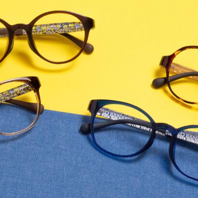 Zoffとミニオンコラボのメガネ