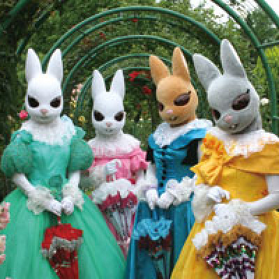 ズーラシアンブラスの仲間　弦ウサギ