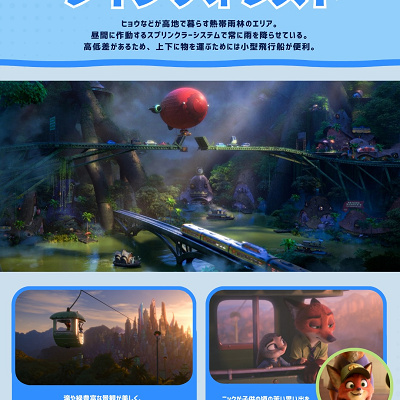 レインフォレスト地区