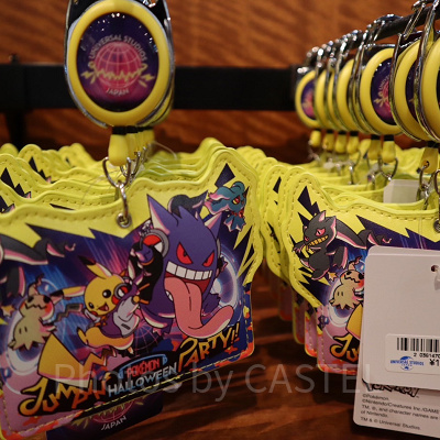 2023ハロウィンポケモングッズ/リール付きチケットホルダー