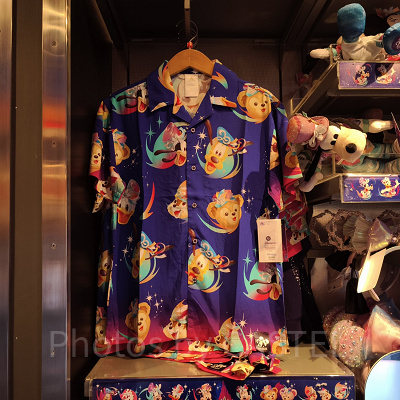 香港ディズニー20周年「ミッキー＆フレンズ・グランドセレブレーショングッズ」：アロハシャツ