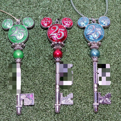 25周年記念のカギモチーフグッズ
