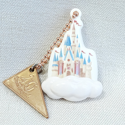 40周年ガチャガチャ:シンデレラ城クッション