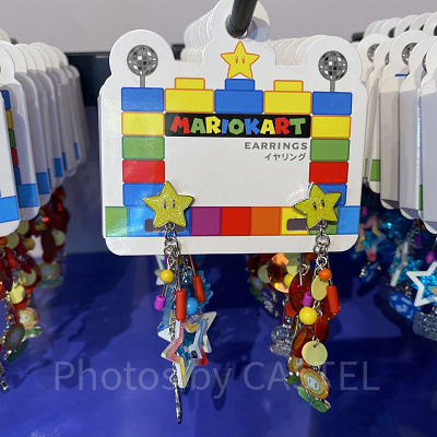 マリオカートのイヤリング