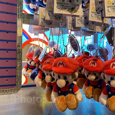 マリオのマスコットキーチェーン