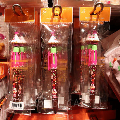 スイーツみたいな色づかいがかわいい6色ボールペン