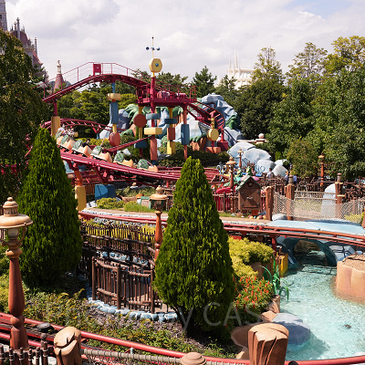 風が気持ちいいお子様向けコースター