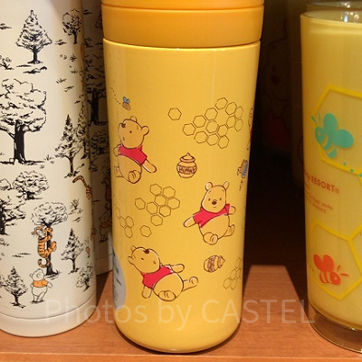 ハチミツのような黄色がかわいいドリンクボトル