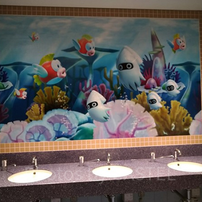 トイレにあるゲッソーの絵