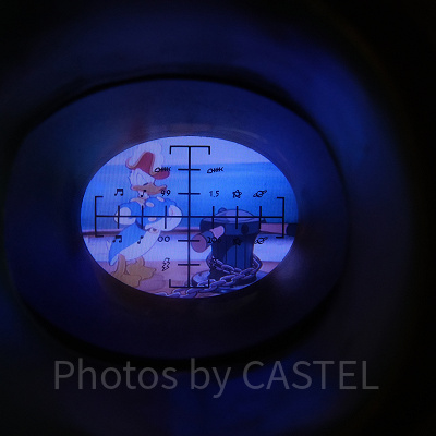 展望鏡を覗くとと見えるショートムービー