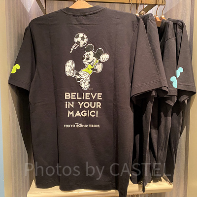 ディズニーシー20周年のビッグシルエットTシャツ| キャステル