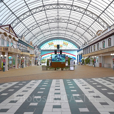 アドベンチャーワールドのエントランスドーム