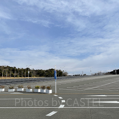 アドベンチャーワールドの駐車場