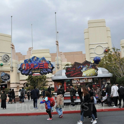 「E.T.アドベンチャー」終了後は「スペース・ファンタジー・ザ・ライド」にリニューアル