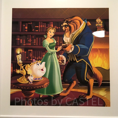 オオカミの襲撃を乗り切った後、ビーストはベルに本をプレゼントします。