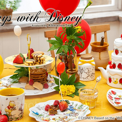 アフタヌーンティーコラボグッズ（プーさん）