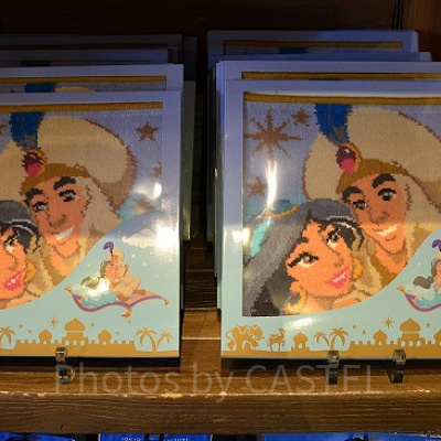 アラジンとジャスミンのミニタオル