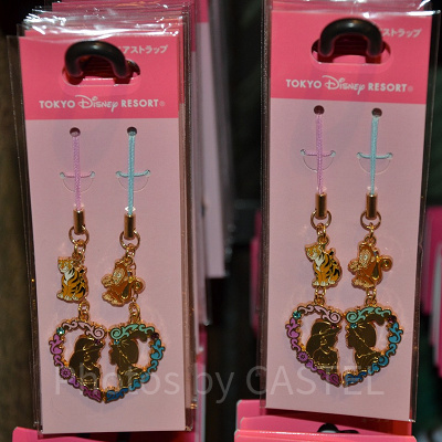 アラジン＆ジャスミンのペアストラップ