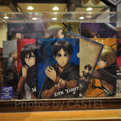 コレクタブルクリアファイル＆メモ全種