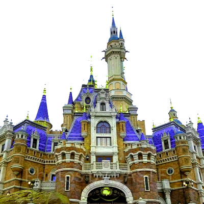 圧巻のエンテャンテッド・ストーリーブック・キャッスル