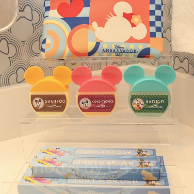 アンバサダーホテル、キャラクタールームのアメニティ