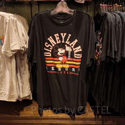 アナハイムディズニー服：ディズニーランドリゾートTシャツ