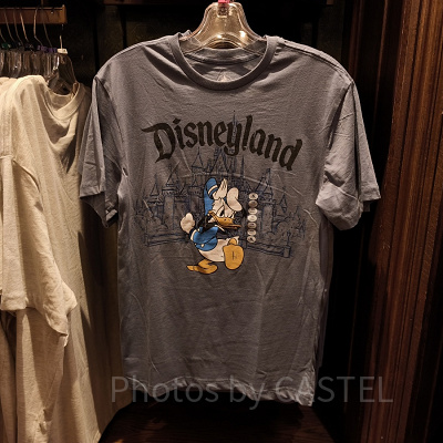 アナハイムディズニー服：ドナルドダックTシャツ