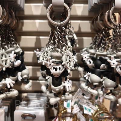 アナハイムディズニーのキーチェーン：蒸気船ウィリーのキーチェーン