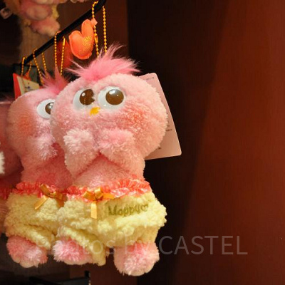 天使のモッピーぬいぐるみキーチェーン