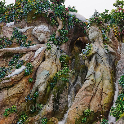 アナ、エルサのロックワーク