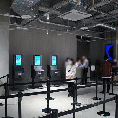 AOAO SAPPOROのチケット売り場