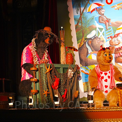 夏らしい衣装を着て登場！