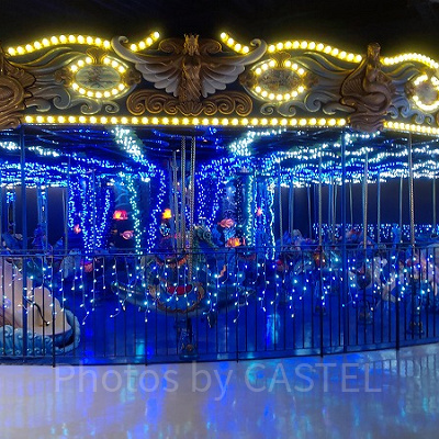 アクアパークのメリーゴーランド