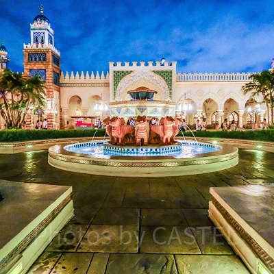 アラビアンコースト夜景