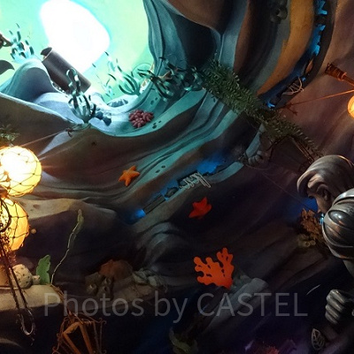 人間の世界に憧れる人魚姫のアリエル。