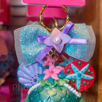 アリエルモチーフイヤーハットキーチェーン