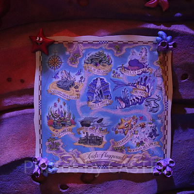 アリエルのプレイグラウンドの地図