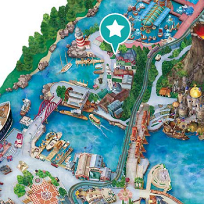 アーント・ぺグズ・ヴィレッジストアの場所