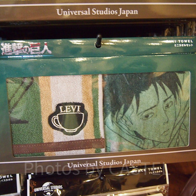 進撃の巨人リヴァイミニタオルセット