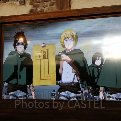 進撃の巨人XRライド　乗車前に楽しめる映像