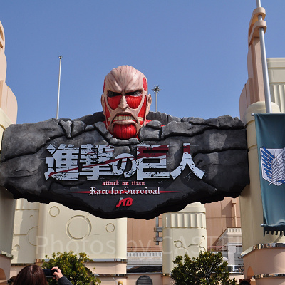 進撃の巨人XRライド 