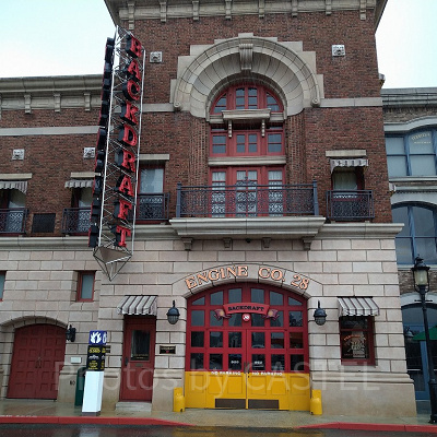 整理券配布場所となるバックドラフト