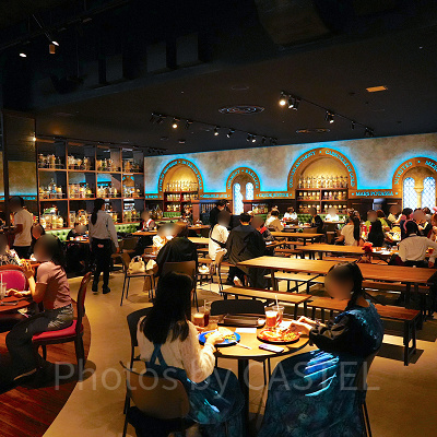 バックロットカフェの様子