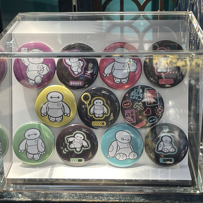 カンバッジセット(ベイマックスのネオングッズ)