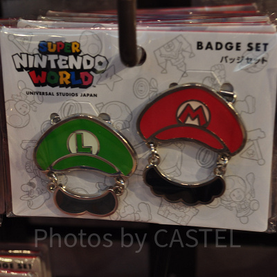バッジセット（マリオ＆ルイージ）