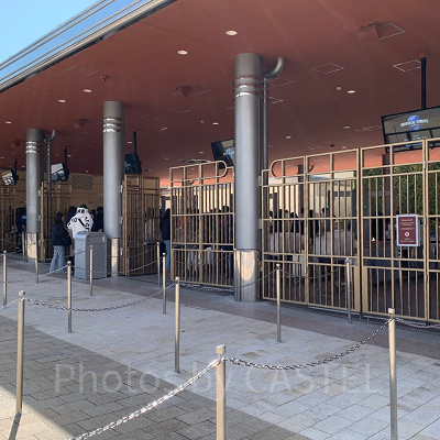 USJの手荷物検査場